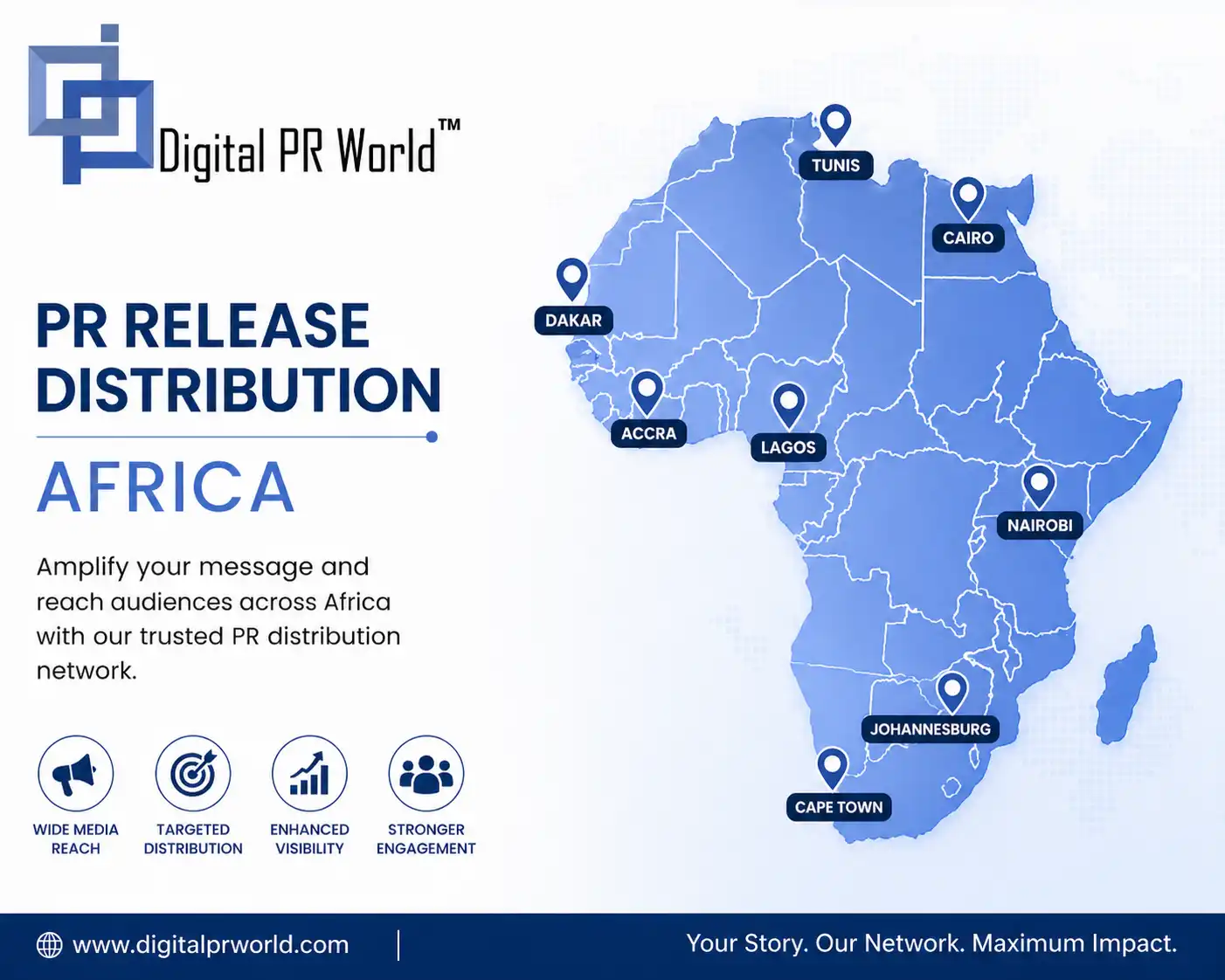 PR Release Distribution in Africa