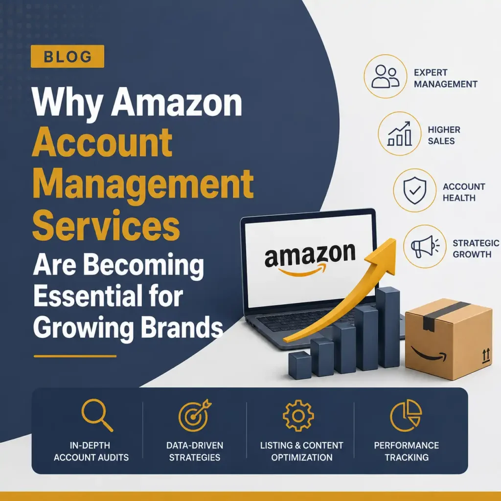 Why Amazon Account Management Services Are Becoming Essential for Growing Brands